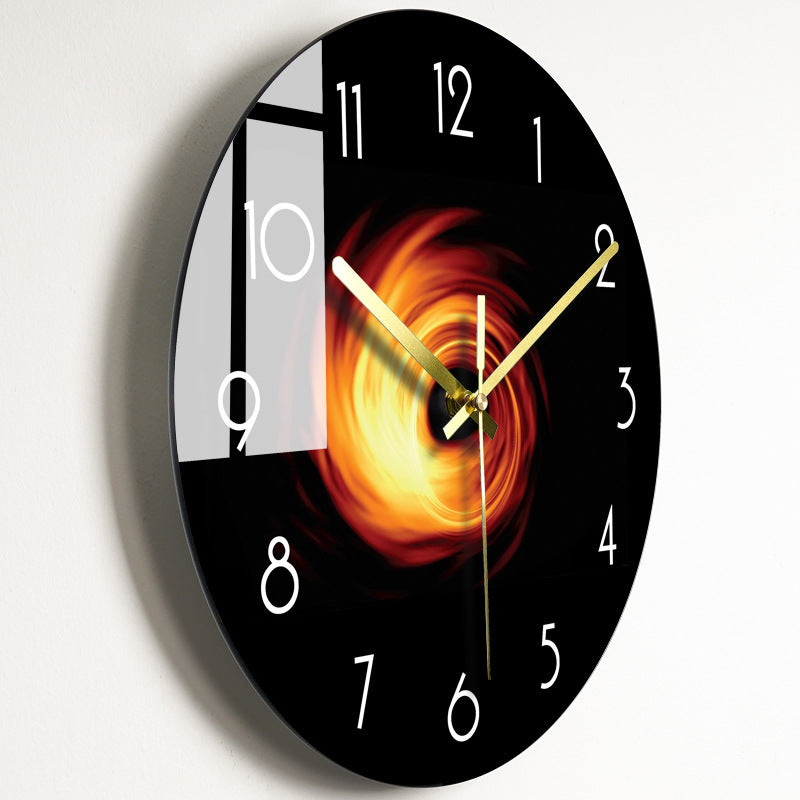 Luxury Silent Wall Clock- Glass Clock