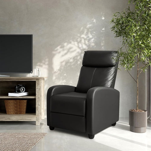 The Midnight Recliner Sofa with Lumbar Support