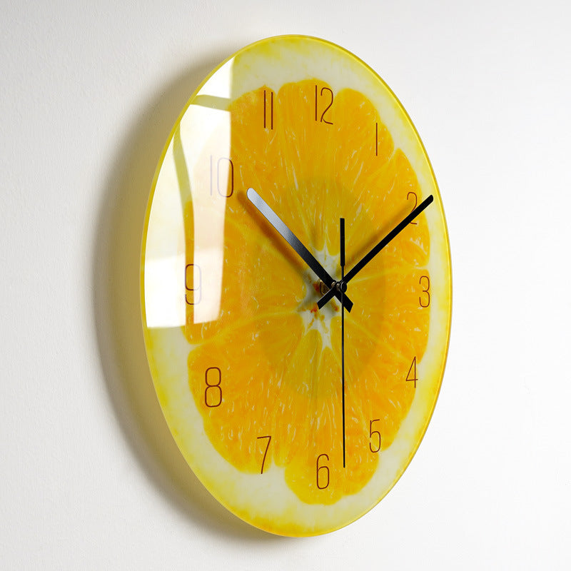 Luxury Silent Wall Clock- Glass Clock
