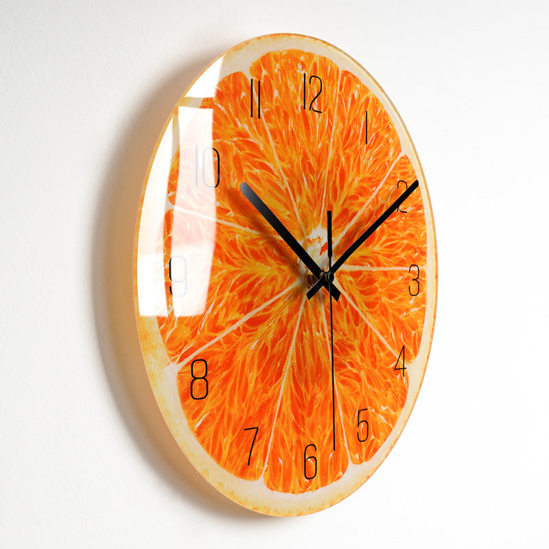 Luxury Silent Wall Clock- Glass Clock