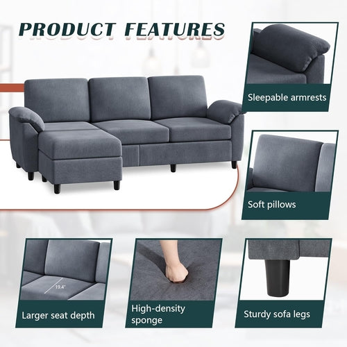 The Greyline L-Shape Sofa