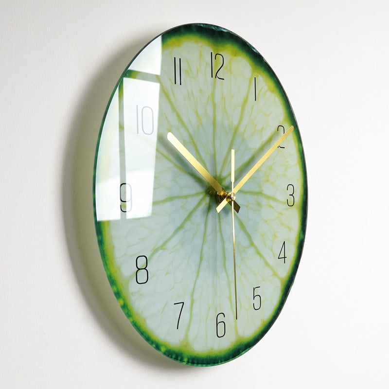 Luxury Silent Wall Clock- Glass Clock