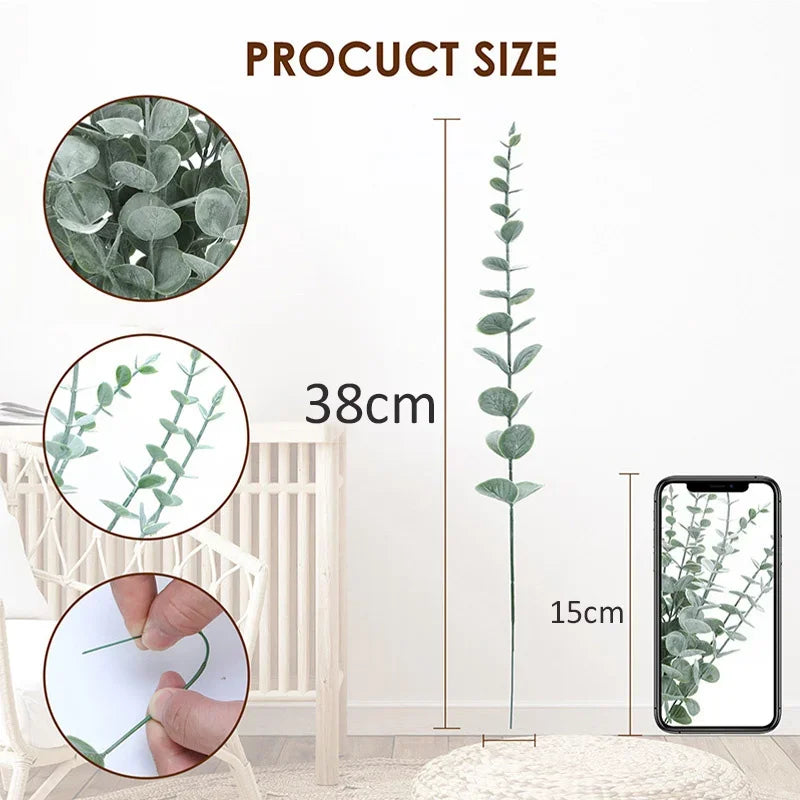 10Pcs Artificial Plants 