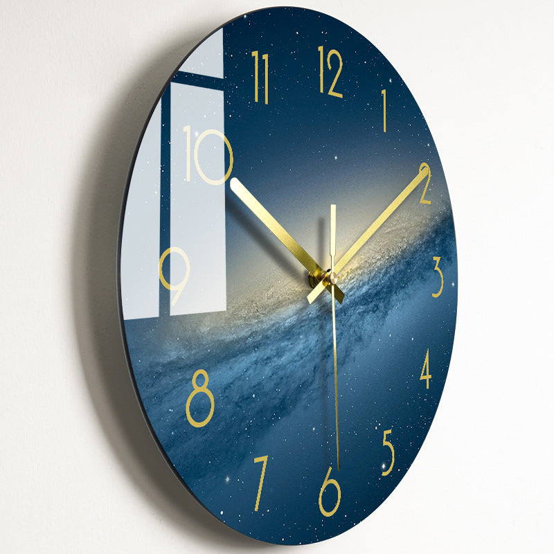 Luxury Silent Wall Clock- Glass Clock