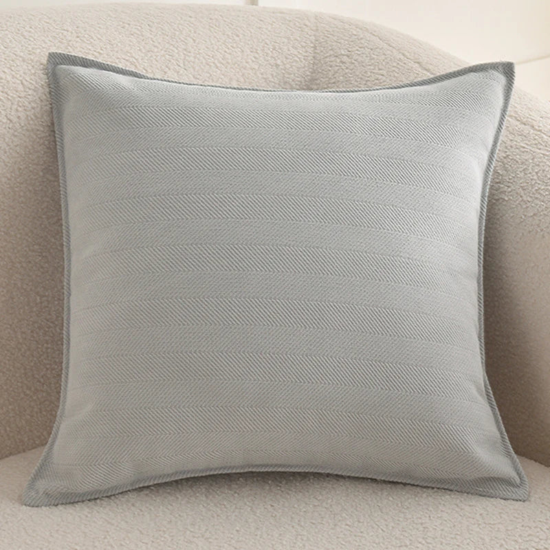 Chenille Throw Pillow Covers with Elegant Luxury Design Square Cushion Case for Office Home Living Room Bed Sofa Cushion Decor