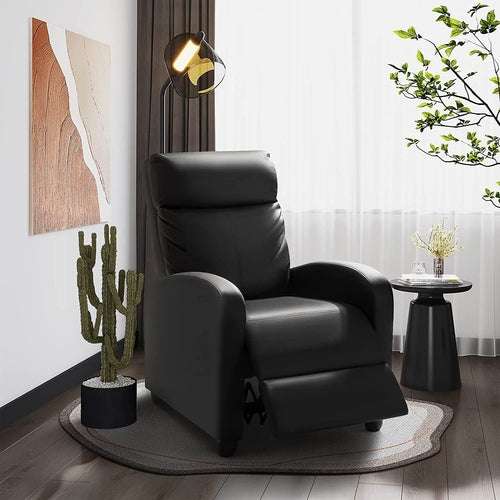 Modern Recliner Sofa With Lumbar Support And Premium Upholstery