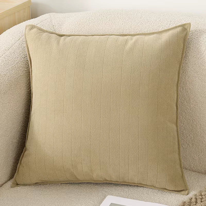 Chenille Throw Pillow Covers with Elegant Luxury Design Square Cushion Case for Office Home Living Room Bed Sofa Cushion Decor