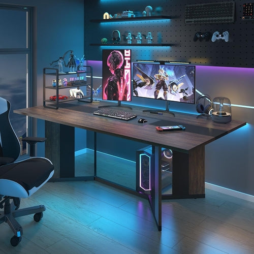 71In Large Rectangular Dining Table for 4 5 6 7 People W/35