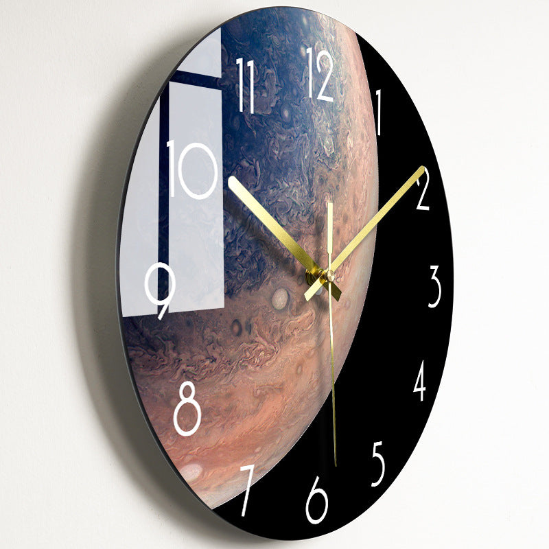 Luxury Silent Wall Clock- Glass Clock