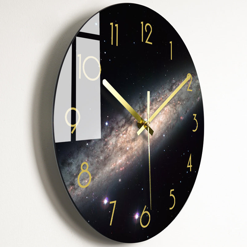 Luxury Silent Wall Clock- Glass Clock