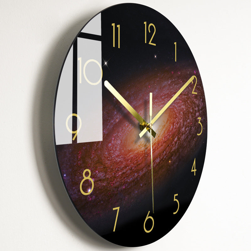 Luxury Silent Wall Clock- Glass Clock