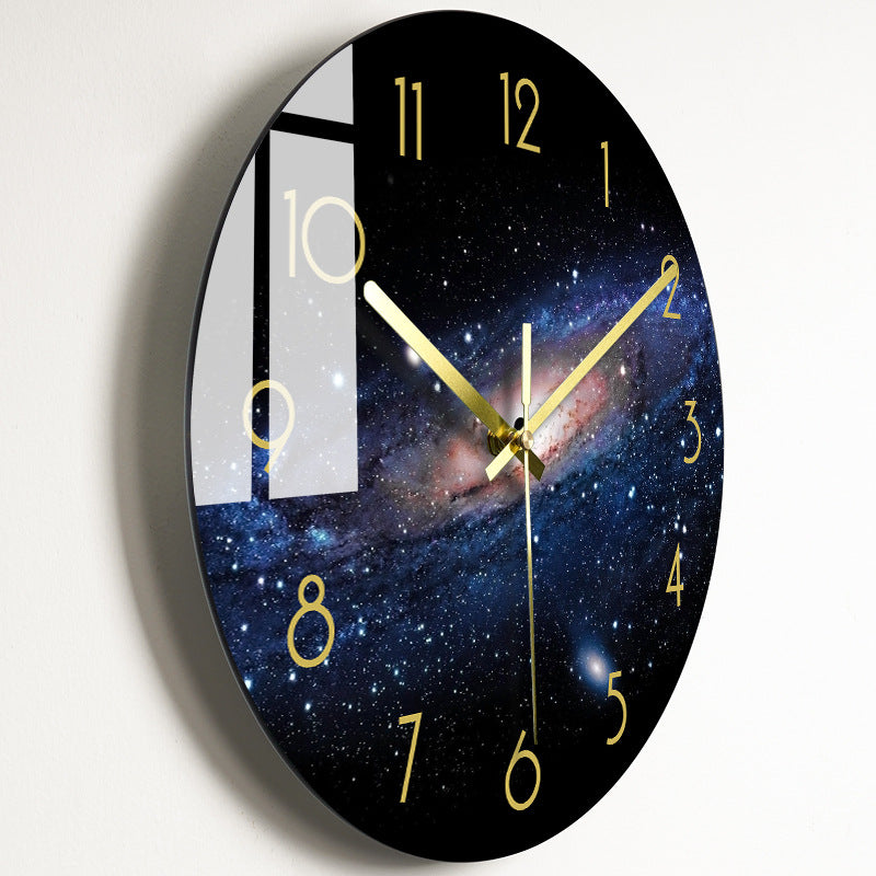 Luxury Silent Wall Clock- Glass Clock