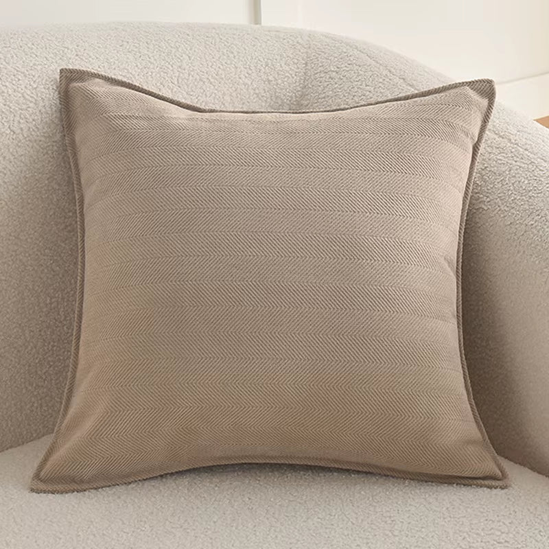 Chenille Throw Pillow Covers with Elegant Luxury Design Square Cushion Case for Office Home Living Room Bed Sofa Cushion Decor