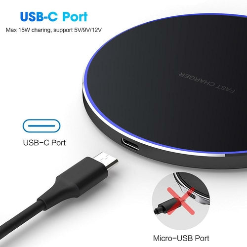 W9 30W Wireless Charging Pad